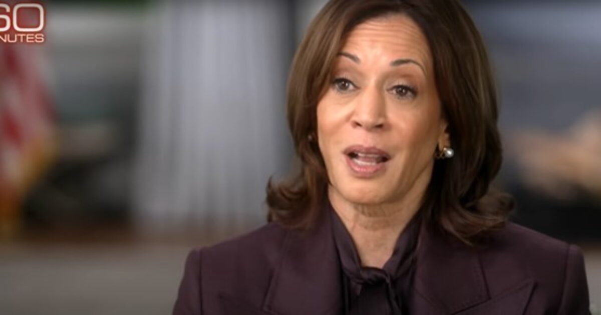 Kamala Harris Falls Apart on 60 Minutes After Host Peppers Her With Surprisingly Tough Questions Regarding Her Economic Plan and Tells Her: “We Are Dealing with the Real World”